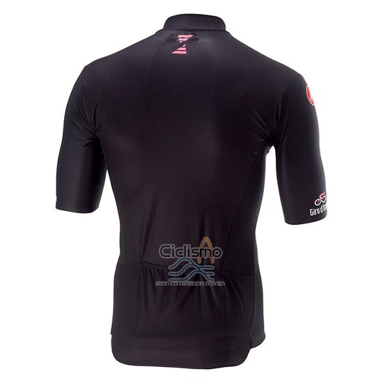 Giro d'Italia Ropa Ciclismo Culotte Corto 2018 Hombre Mangas Cortas Negro